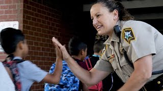 Cabarrus County Sheriffs Office welcomes back students [upl. by Anit]