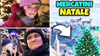 VLOG AI MERCATINI DI NATALE IN AUSTRIA a Salisburgo Viaggi Famiglia GBR [upl. by Elletnuahs]