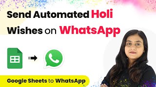 How to Send Automated Holi Wishes on WhatsApp [upl. by Twum819]