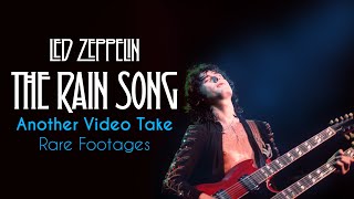 Led Zeppelin  The Rain Song  Another Take Live Music Video  with rare footages [upl. by Aisayn385]