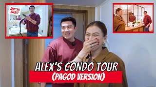 ALEX GONZAGAS CONDO TOUR PAGOD EDITION  Luis Manzano [upl. by Clarice]