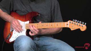 Video Demo  Fender Select Series Stratocaster [upl. by Yojenitsirk]