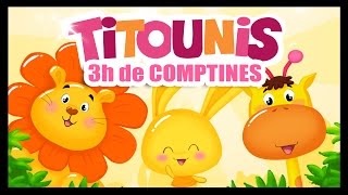 Comptines et chansons  3h  Monde des Titounis  Ah les crocodiles [upl. by Adis]