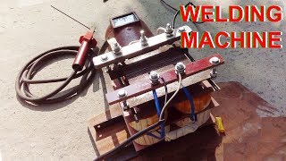 100 amp welding machine  How to make welding machine at HOMEDIY [upl. by Albion]