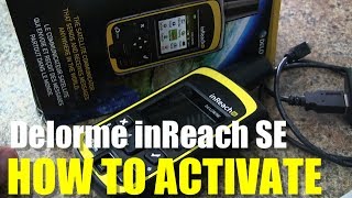 Garmin inReach SE  How to Activate Existing User [upl. by Lotsirhc93]