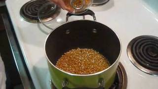 How to Make Popcorn in a Pot [upl. by Anitsrik]