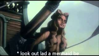 The Little Mermaid  Sailors Song  Fathoms Below  Lyrics  MrsDisney0 [upl. by Snoddy]