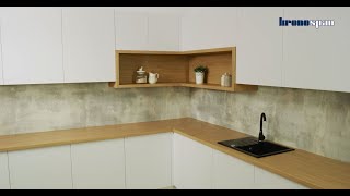 Slim Line worktops installation [upl. by Mckeon]