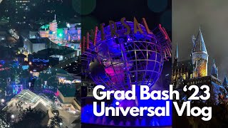 GRAD BASH 23 Universal Studios  Vlog [upl. by Ahsed]