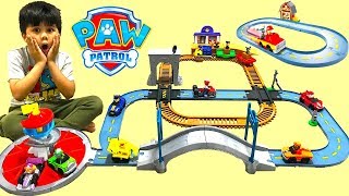 Mega Roll Patrol Lookout Tower Railway Barns Rescue Playtime fun with Troy [upl. by Eneryt]