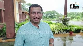 Goan ReporterNews Live MLA Kedar Naik speaks on Alcohol Ban Issue [upl. by Kaye]