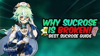 Why Sucrose is BROKEN Sucroses Full Potential Explained  Best Build amp Showcase  Genshin Impact [upl. by Alios]