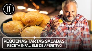 Cómo hacer TARTAS SALADAS la receta infalible de APERITIVO [upl. by Nyliuqcaj329]