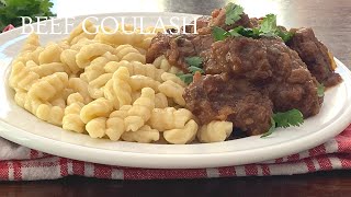 How to Cook Hungarian Beef Goulash properly [upl. by Brodeur]