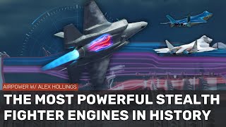 The race to field the most powerful stealth fighter engines in history [upl. by Schonfield]