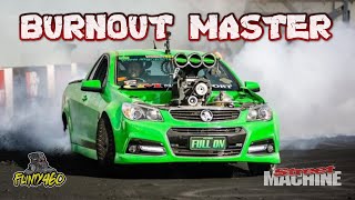 FULL ON  SUMMERNATS 33 BURNOUT MASTERS WINNER [upl. by Hollister]