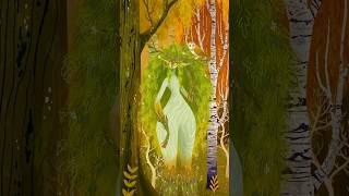 Dryads in Autumn 🍂🍄 dryads 2danimation animation art illustration fall nature autumn [upl. by Nicholson742]