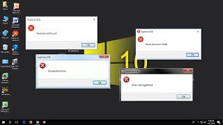 How to Fix All ExplorerExe Errors in Windows 1078 [upl. by Safko]
