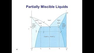 Partially Miscible Liquids  1st year Chemistry  swap education portal [upl. by Obadias]