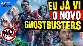 CRÍTICA GHOSTBUSTERS APOCALIPSE DE GELO VALE SEU DINHEIORO SEM SPOILERS [upl. by Eseneg959]