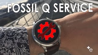 How To Fossil Q Founder Service und Reparatur – Gehäuse öffnen – Case opening [upl. by Penelopa]