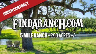 5Mile Ranch  290 Acre Texas Hill Country Ranch  Findaranchcom [upl. by Ayamahs]