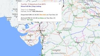 Live Train Running Status Online Easy [upl. by Laleb]