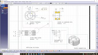 Catia v5 072 Drafting [upl. by Kaule]