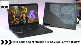 Asus ROG Zephyrus G14 2022 Gaming Laptop Review [upl. by Emina578]