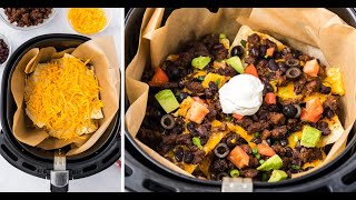 Air Fryer Nachos  Kitchen Fun With My 3 Sons [upl. by Htebharas291]