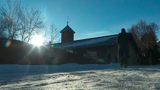 Reportage au Monastère de Voirons Noël [upl. by Haym]