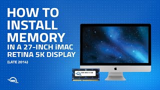 How to upgrade the memory of a 27inch iMac with Retina 5K display Late 2014  Mid 2015 iMac151 [upl. by Esenej959]