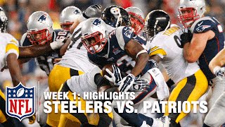 Steelers vs Patriots  Week 1 Highlights  NFL [upl. by Eatnod]