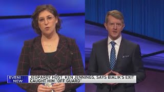 Jeopardy host Ken Jennings said Bialiks exit caught him off guard [upl. by Bucky]