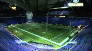 Metrodome Roof Collapse Vikings Stadium Footage [upl. by Akirre]