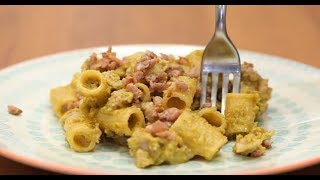 Pasta e pesto di pistacchi come si prepara [upl. by Zelde]