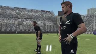 Rugby league 4 gameplay Leicester Tigers vs Newcastle Falcons [upl. by Ydiarf19]