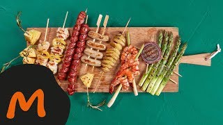 Inspirations autour des brochettes – Astuces cuisine Migusto [upl. by Petes]