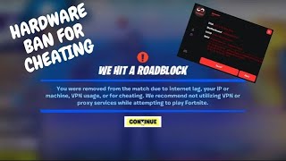 How To Get UNBANNED On Fortnite Hwid VPN Error Fix [upl. by Llejk]