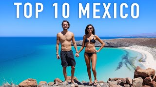 TOP 10 MEXICO 🇲🇽 Best Places To Visit [upl. by Arriek]