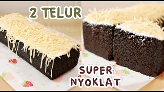 CUMA 2 TELUR COBA RESEP INI BUAT BIKIN BROWNIES KUKUS HASILNYA SUPER NYOKLAT LEMBUT MOIST [upl. by Assirk464]