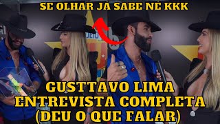 Gusttavo Lima entrevista completa com Fernanda Keula em ItúSP Entrevista que deu o que falar [upl. by Aerdnaek]