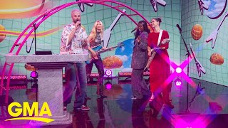 SOFI TUKKER perform Woof on GMA [upl. by Aneele]