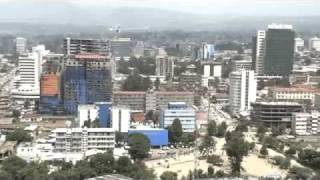 Addis Ababa from sky [upl. by Anelys]