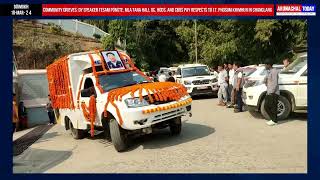 Dy Speaker Tesam Pongte MLA Tana Hali DC HoDs and CBOs Pay Respects to Lt Phosum Khimhun [upl. by Notlehs]