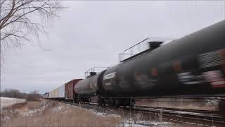 CN Train Derailment  CN M369 at Kingston ON [upl. by Nylhtak]