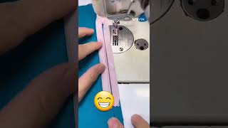 como coser un bolsillo con cierre invisible fácil shorts [upl. by Yazbak]