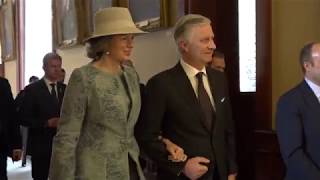 King Philippe and Queen Mathilde of Belgium are in Canada for a state visit [upl. by Nosauq]