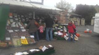 Scottish Market in Bonnyrigg Midlothian Scotland [upl. by Olwena520]