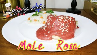 🔴MOLE ROSA Delicioso  Taxco Guerrero   Como Hacer mole rosa [upl. by Akeenahs]